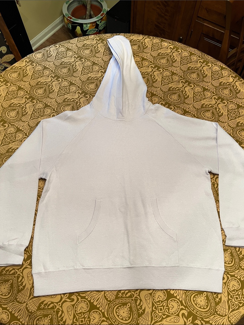 NAADAM Women's Lightweight Hoodie in Pale Lavender